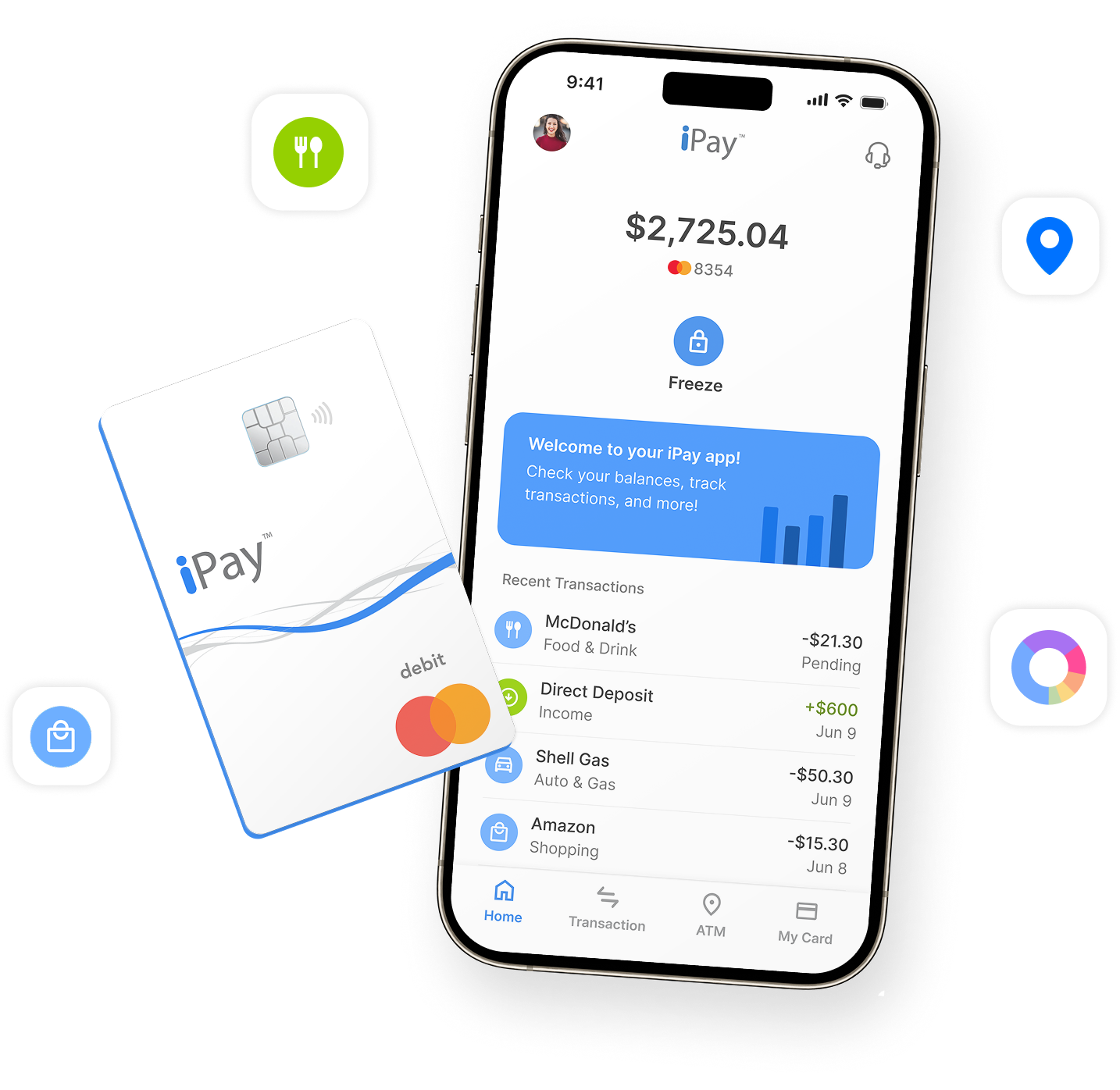 iPay app and iPay card